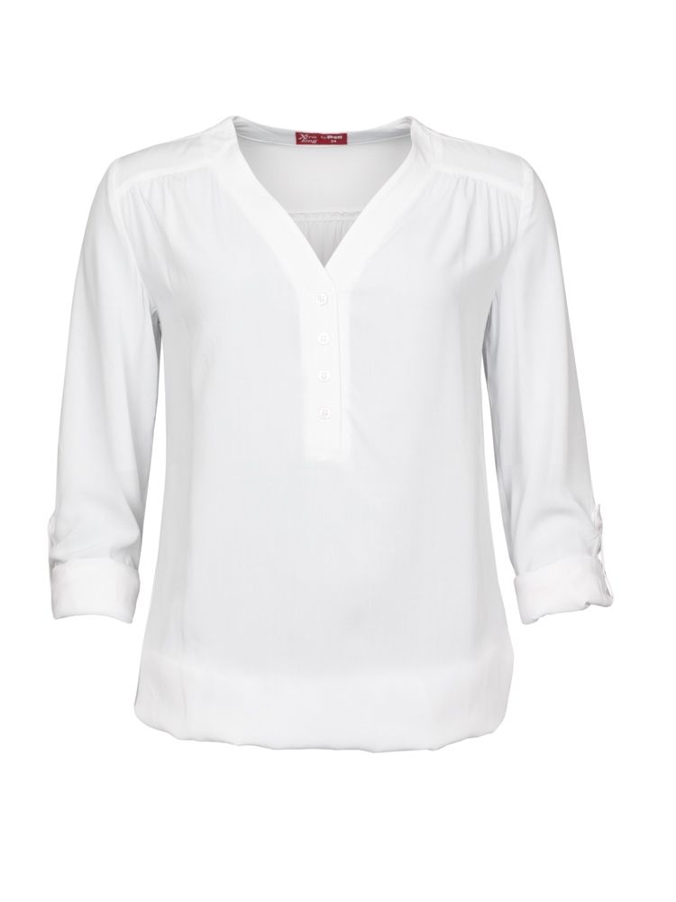 Blusentop mit gummibund Clearance